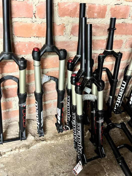 Amortyzatory rowerowe nowe, używane