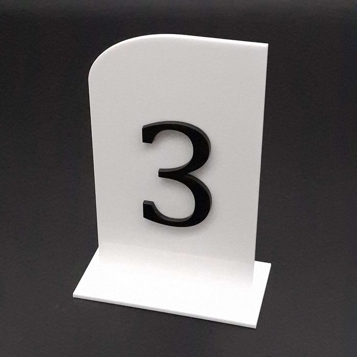 Numery na stoły Numerki Stolików Na Wesele Ślub Chrzest