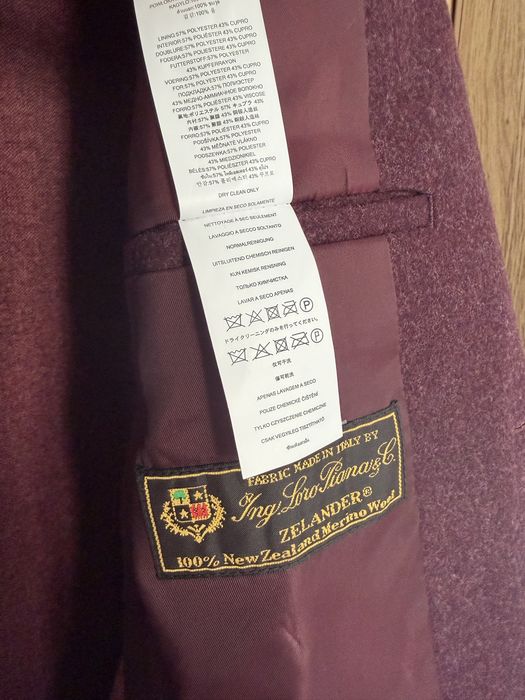 Burgundowa marynarka męska Michael Kors, 42R/52