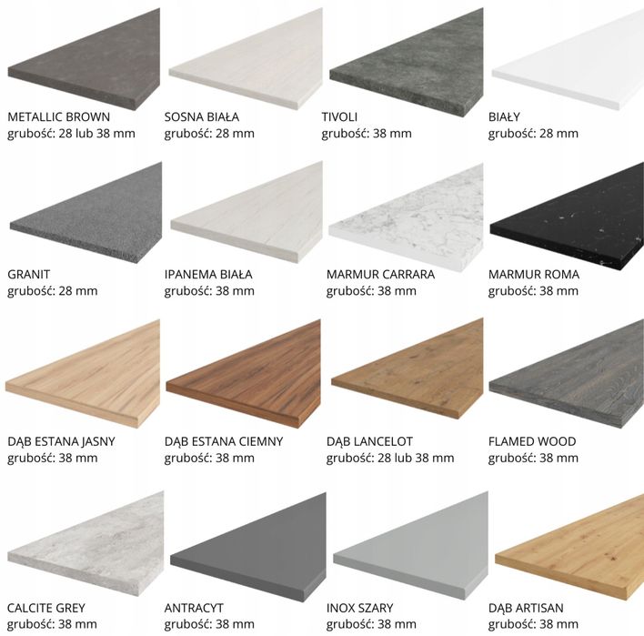 Meble kuchenne, szafki kuchenne, kuchnia modułowa. Kolekcja MILA !