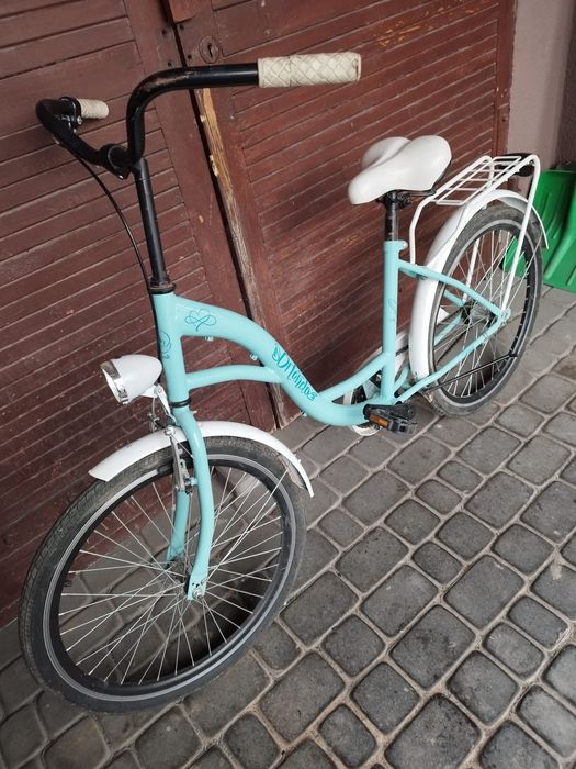 Rower miejski dla dziewczynki