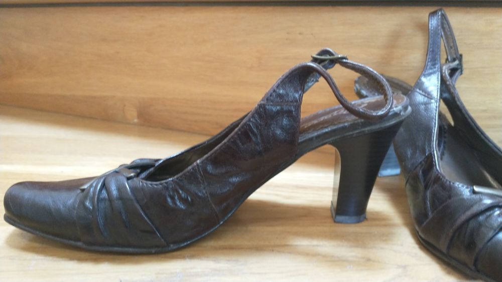 Buty skórzane r.37