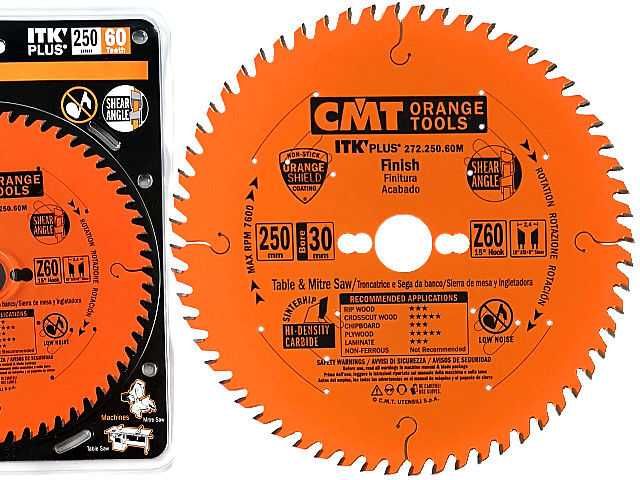 CMT 272.250.60M Tarcza Piła Widiowa do cięcia drewna 250x30 Z60