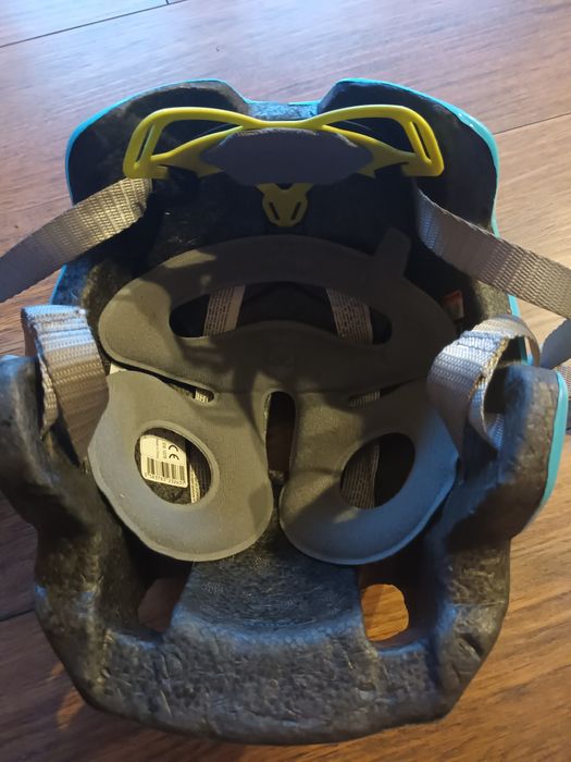 Kask rowerowy dziecięcy s 46-52 btwin plus ochraniacze