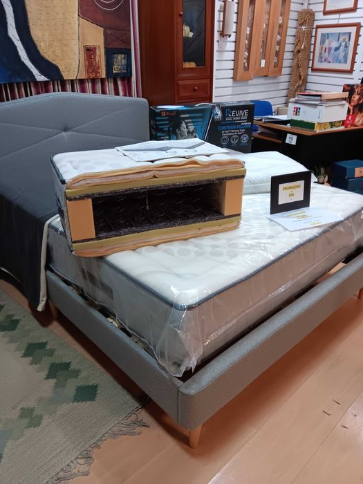 Colchão casal Viscoelástico, NOVO - Promoção do Dia