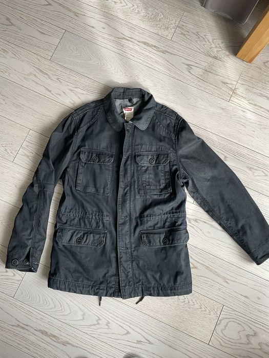 Kurtka Levis  rozm. L standard fit granatowy jeans
