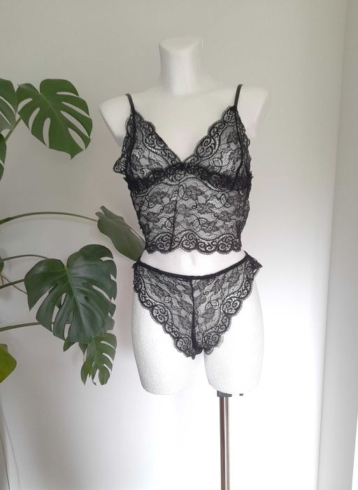 Elegancki komplet set zestaw do spania 4 częściowy piżama szlafrok top