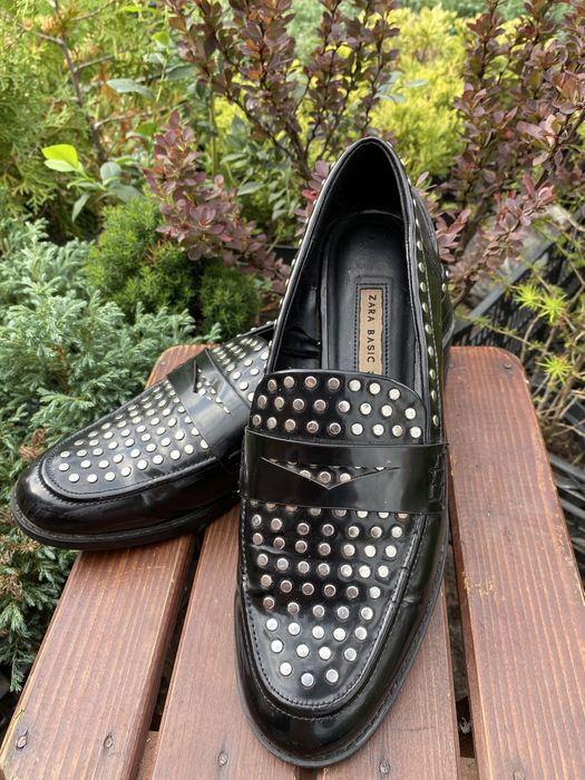 Лофери чорні Zara