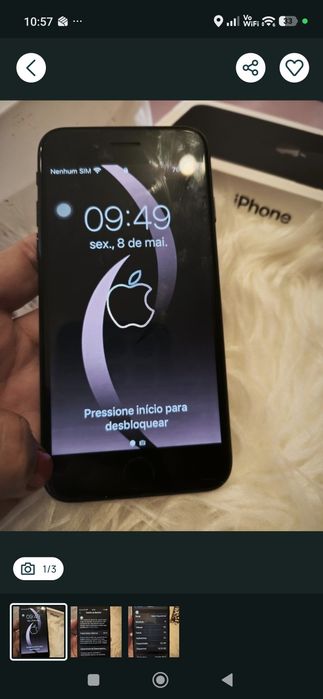 iPhone 7  muito bem conservado