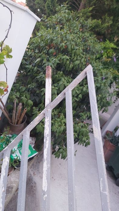 Gradeamento em ferro, para escada
