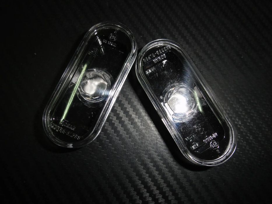 Piscas / farois / farolins laterais+ lâmpadas cromadas para VW Bora, Golf 3, Golf 4, caddy, fox, Eos, Lupo, Passat 35i, 3B, 3BG, Polo 6N, 6N2, 9N,