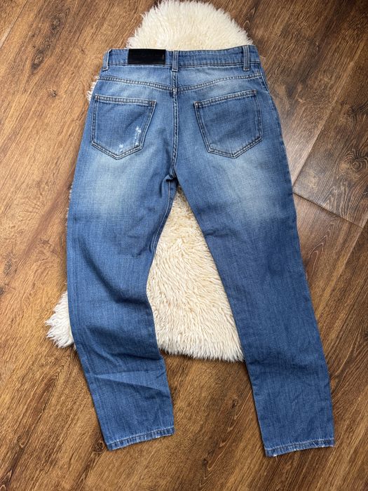 Jeansy damskie Pierre Balmain r.25 niebieskie denim