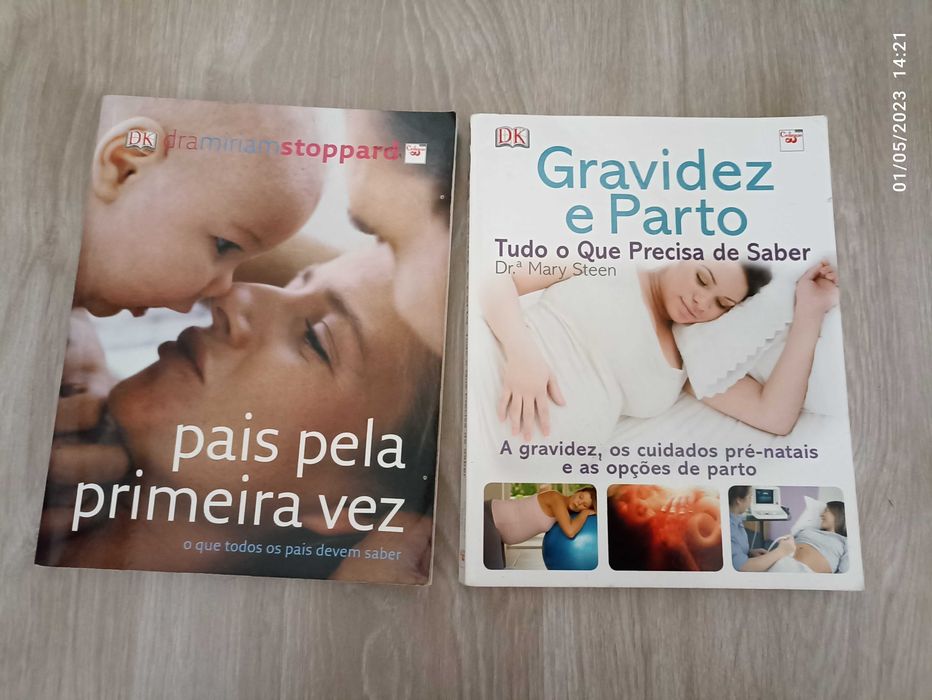 Livros sobre a gravidez e maternidade