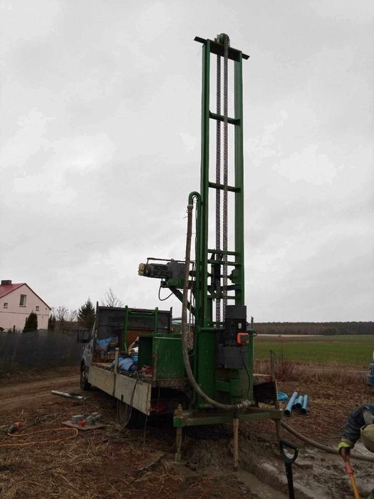 Wiercenie studni odwierty pod pompy ciepła