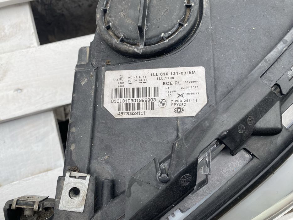 Фари фара BMW 5 F10 галоген дорест права ліва 2009-2013