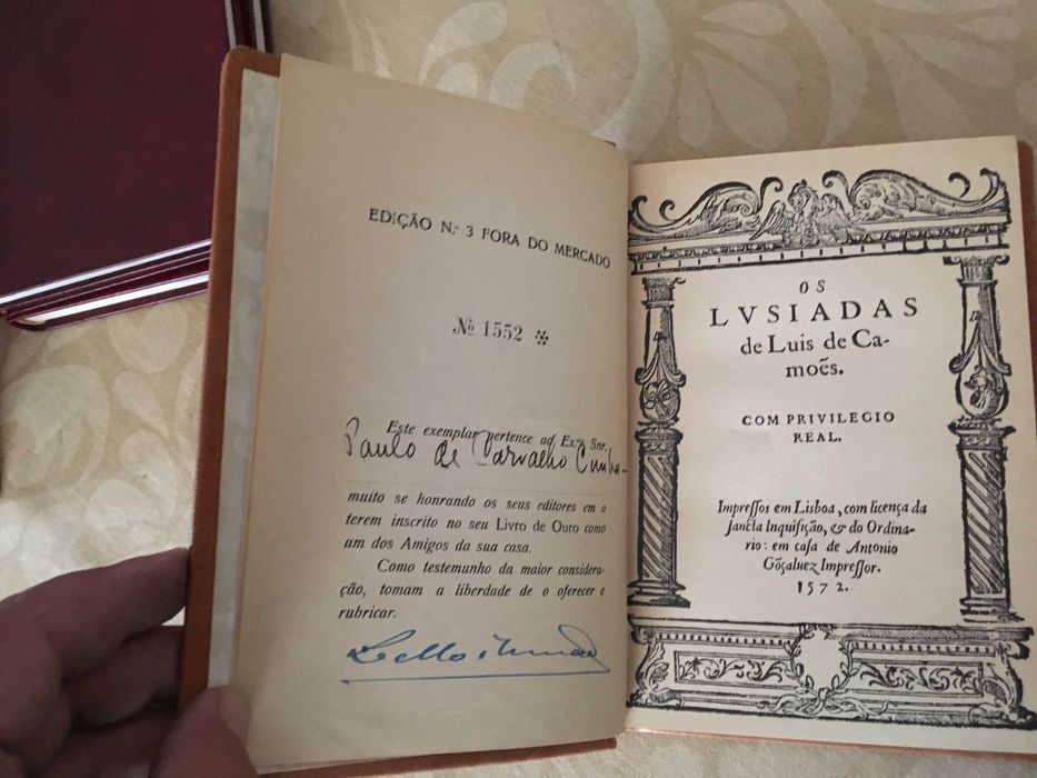 Livro Lusiadas edição rara de 1939. ver fotos