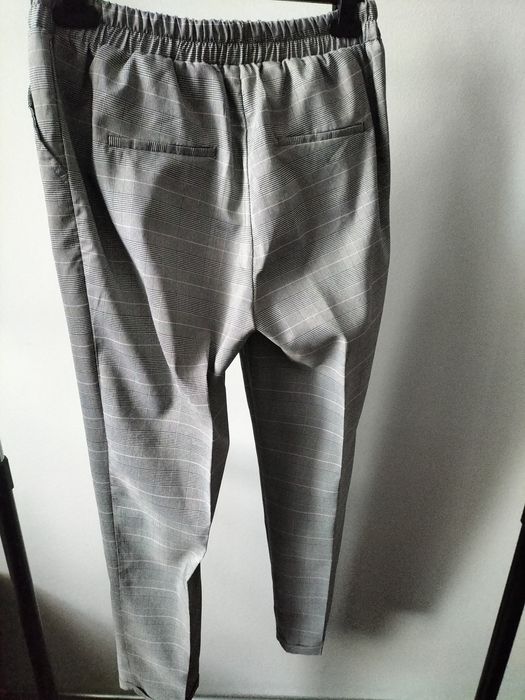 Spodnie w kratkę kant M
