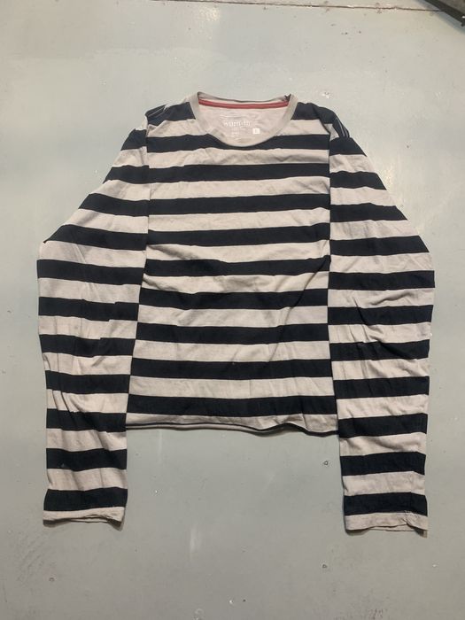 striped long sleeve лонгслив crop в полоску archive opium архив
