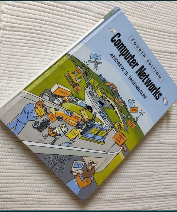 Livro de Redes computadores, título Computer Networks, autor Tanenbaum