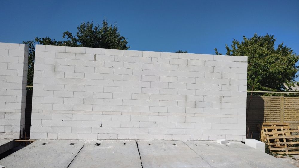 Кладка газобетона/газоблока