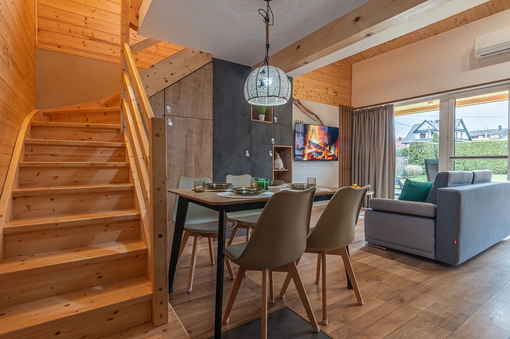 Domek z jacuzzi w górach, noclegi w górach, ferie, wakacje