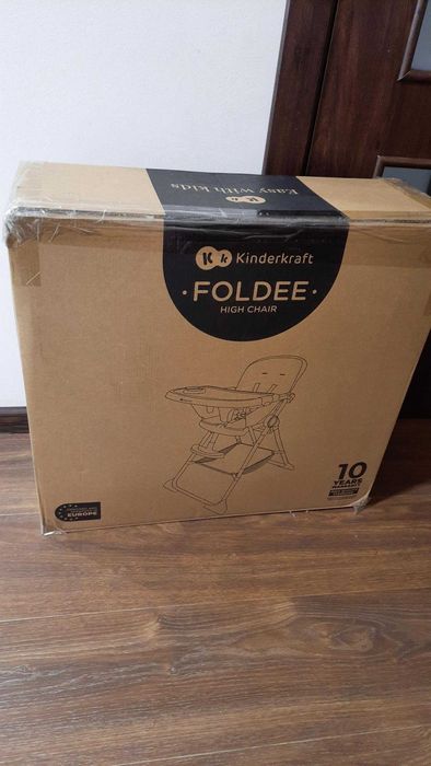 Стільчик для годування Kinderkraft Foldee Green
