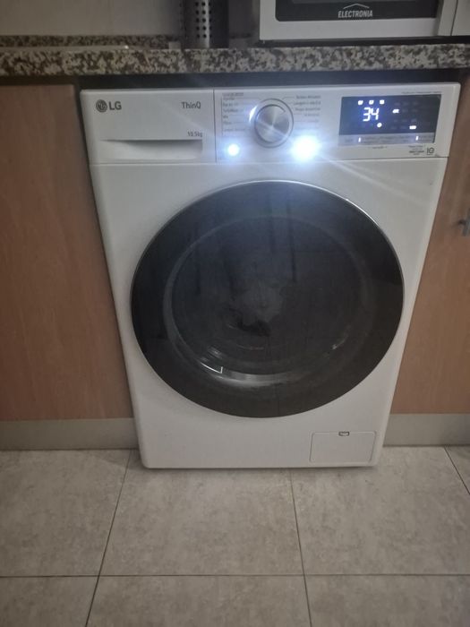 Máquina lavar lg 8 kilos