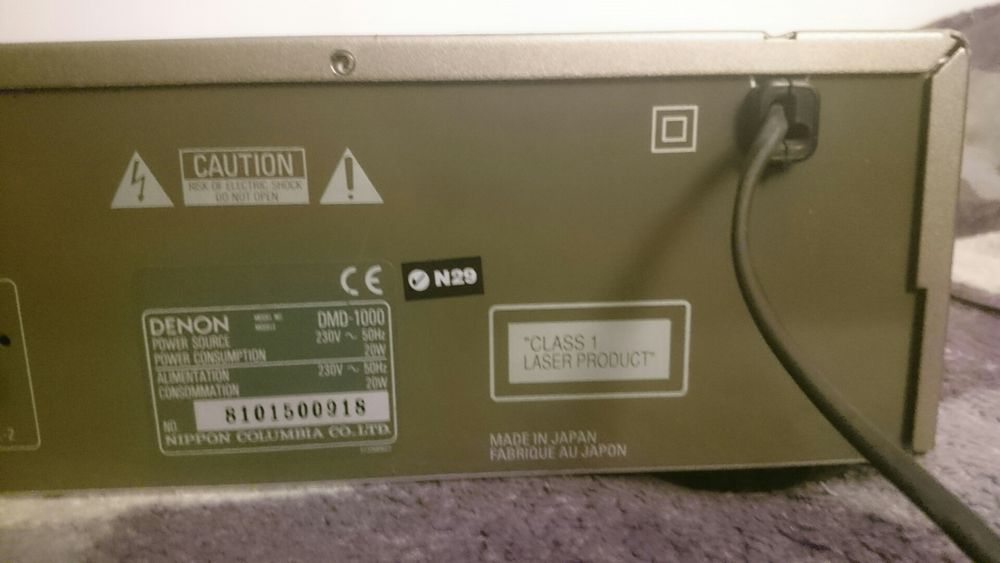 Denon mini disc DMD - 1000