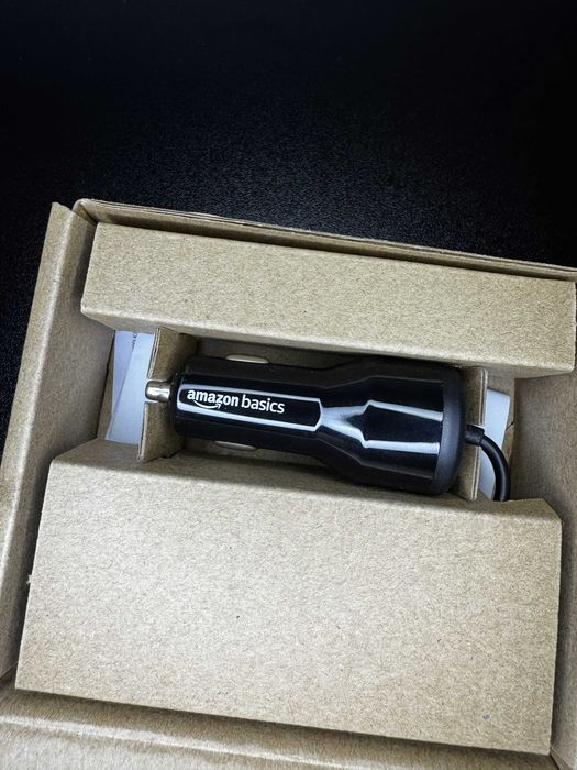 Amazon Basics Ładowarka samochodowa, USB-C 18 W - KABEL W ZESTAWIE!