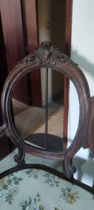 Cadeirão estilo Luís XV de 1 e 3 lugares