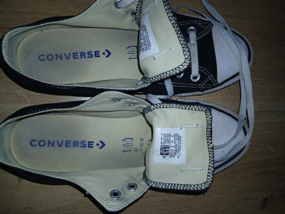 Converse 41.5 niskie czarne classic