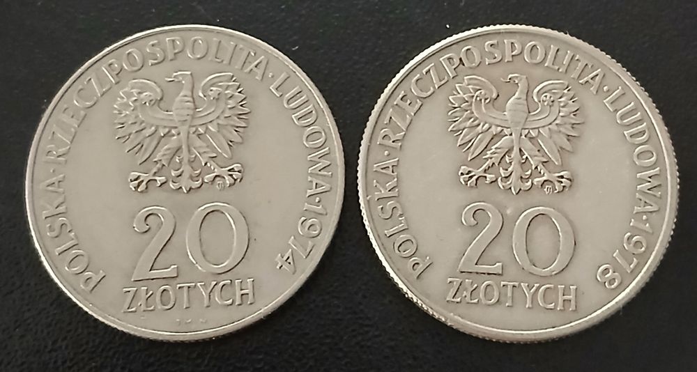 20 zł PRL XXV LAT RWPG  20 zł Maria Konopnicka