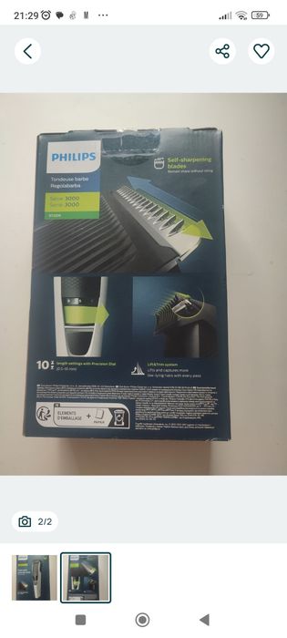 NOWA Golarka trymer Philips 3000 Series