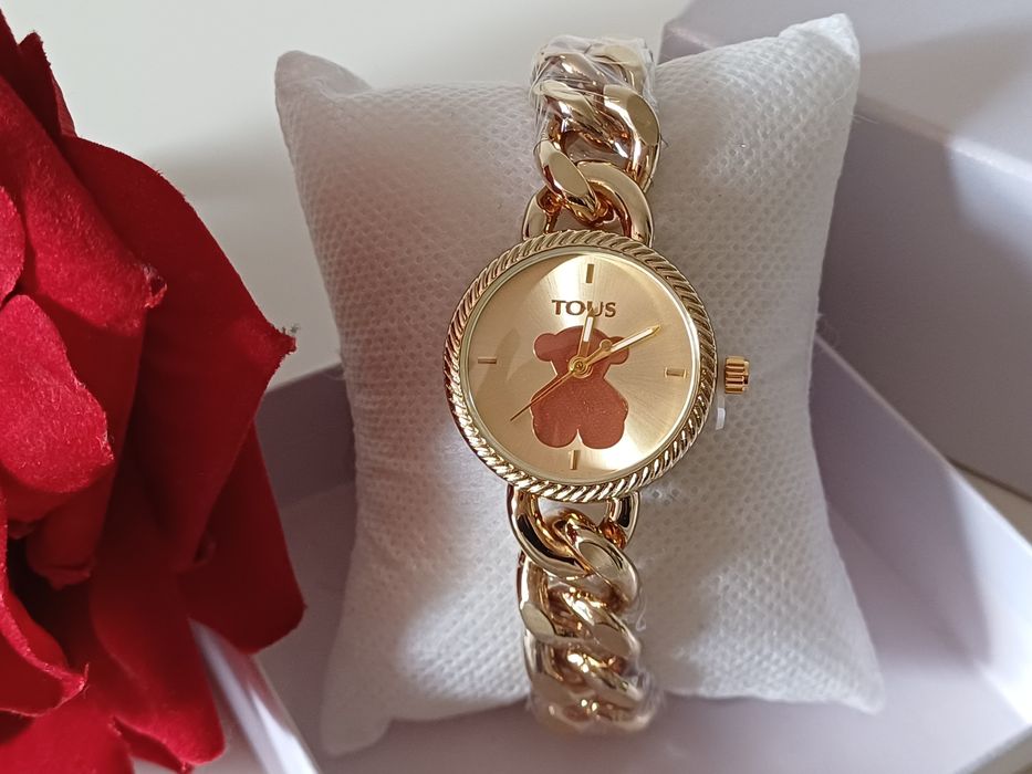 Przepiękny zegarek Tous