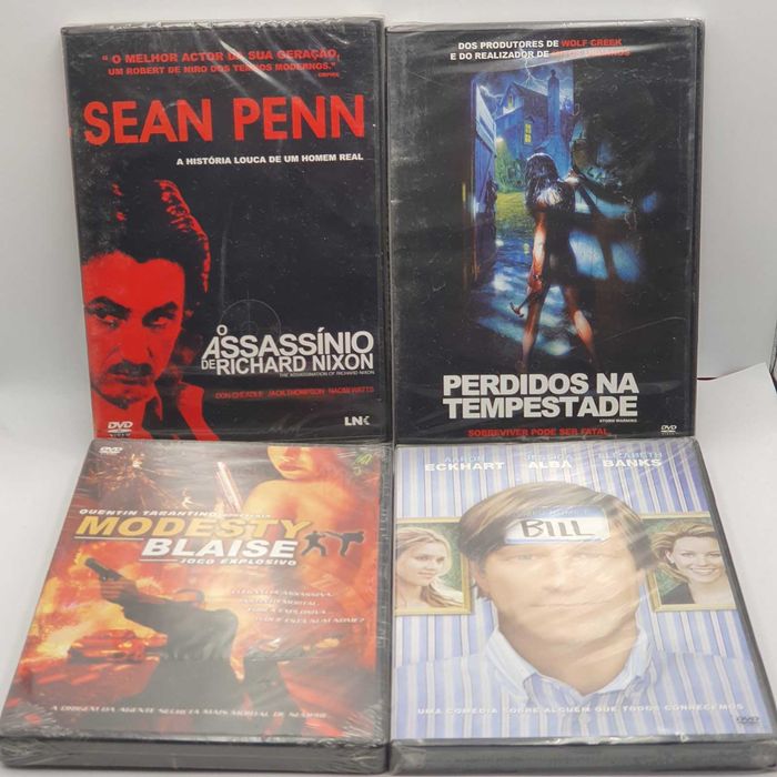 Lote 4/4 - Pack de 18 Filmes Novos e Selados em DVD - Ref. VI