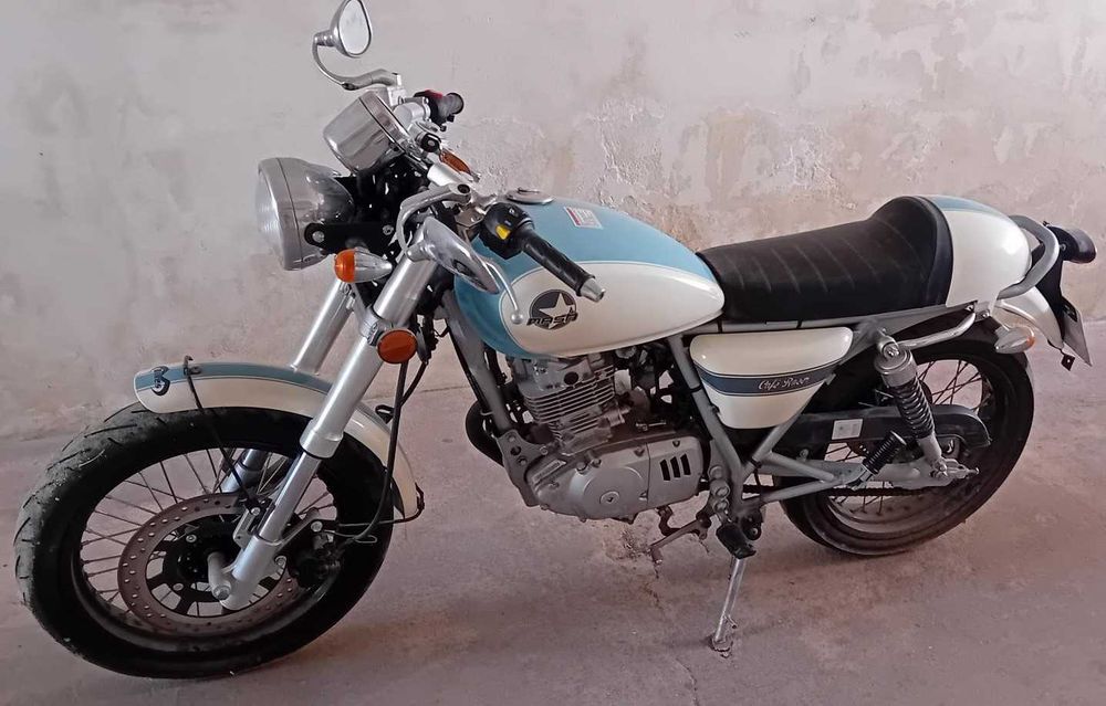 Mash Café Racer Blue 125cc | 2016 | Apenas 479 Km
