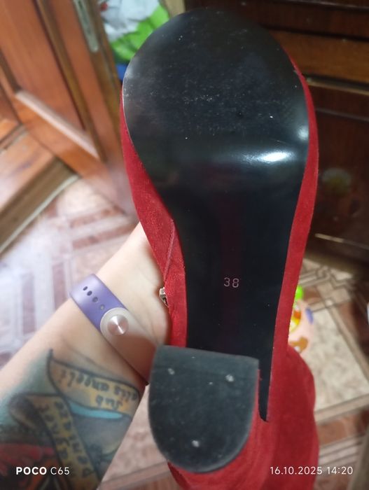 Ботфорты демисезонные в отличном состоянии