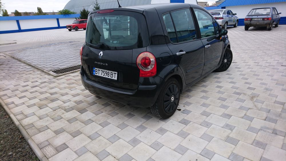 Рено модус 98л.с , 2005, климат, круиз