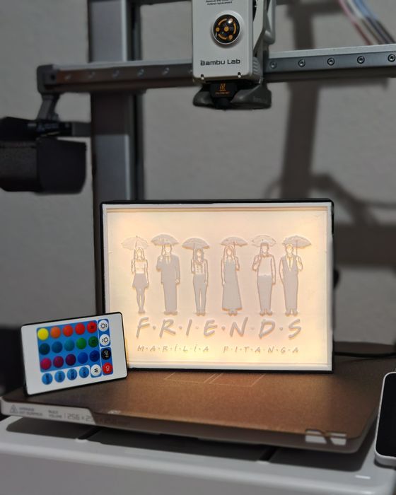 Luminária personalizada.