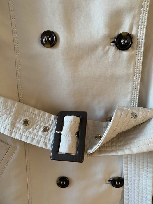 Płaszcz trencz Zara płaszczyk pasek