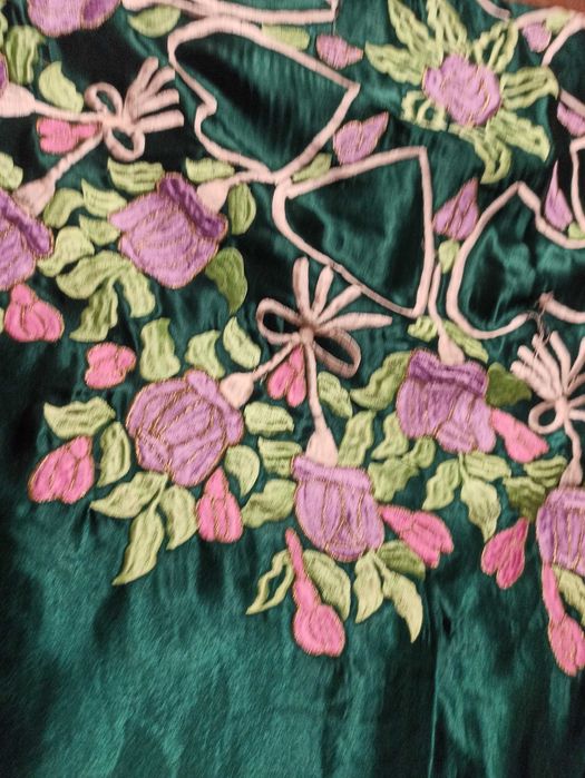 Атласное покрывало - пододеяльник на кровать 180 х 200 см