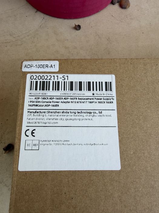 Fonte de Alimentação PS 4 ADP-160ER Nova