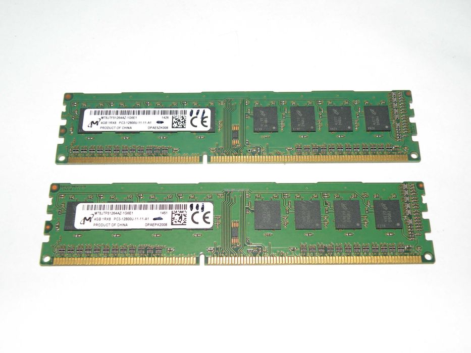 Pamięć ram DDR3 2x4GB PC3 Zabrze lub 4x4GB
