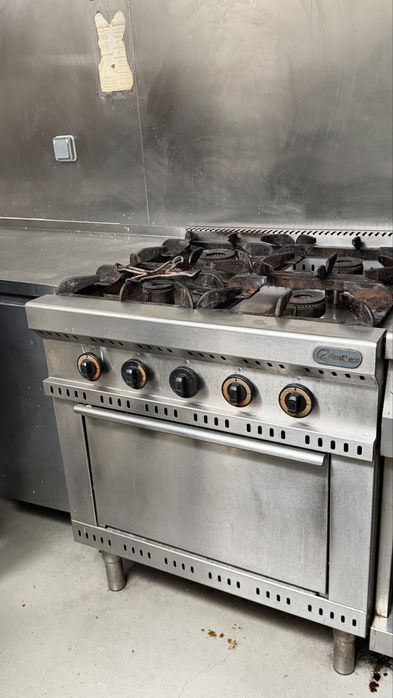 Fogão industrial 4 bicos Grelhaço 900 Douro