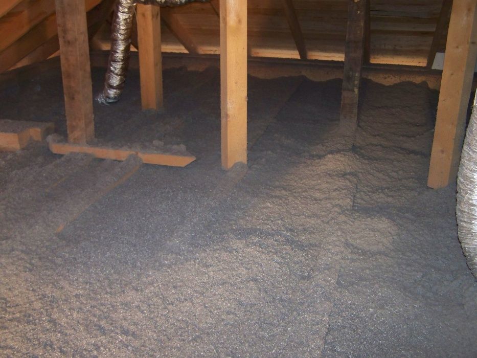 docieplenie granulat celulozy lub wełny  stropodachy WYCENA GRATIS