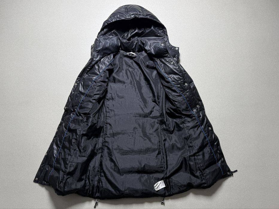 Kurtka puchowa czarna damska Adidas r. 36 logo Trefoil