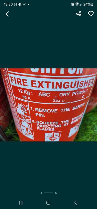 Gaśnice DP 12kg 6kg i co2 5kg