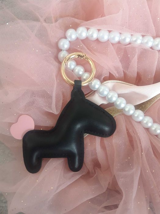 Brelok konik serduszko dolar styl glamour