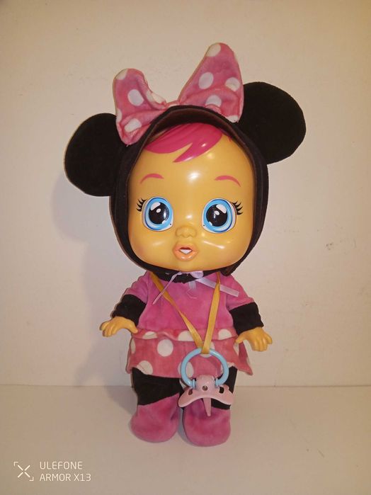 Boneca Cry Babies Minnie Chora Lagrimas De Verdade