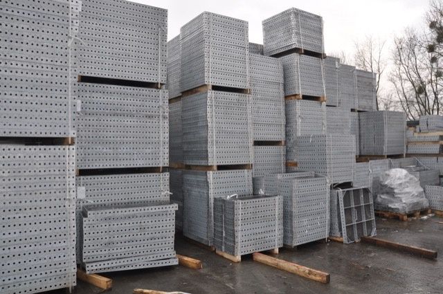 Szalunek lekki ścienny 67 m2 typ Hunnebeck TEKKO